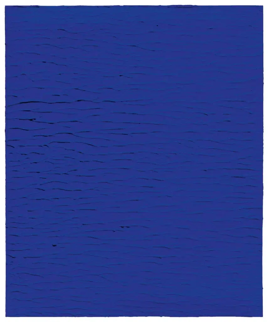 Yves Klein, Untitled Blue Monochrome (IKB 301), 195
