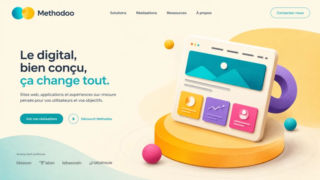 Design 3D - web tendances 2027